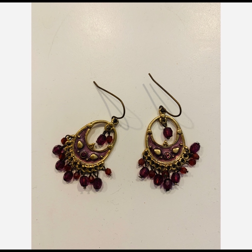 Start Wearing Purple Earrings